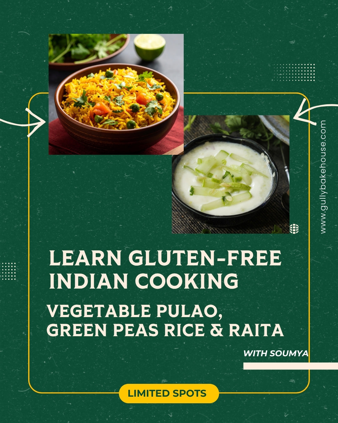 Easy Indian Cooking (June 20th; 3:00 - 4:30PM)