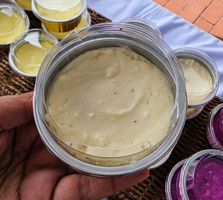 Pandan Coconut Jaggery Mini Cheesecake