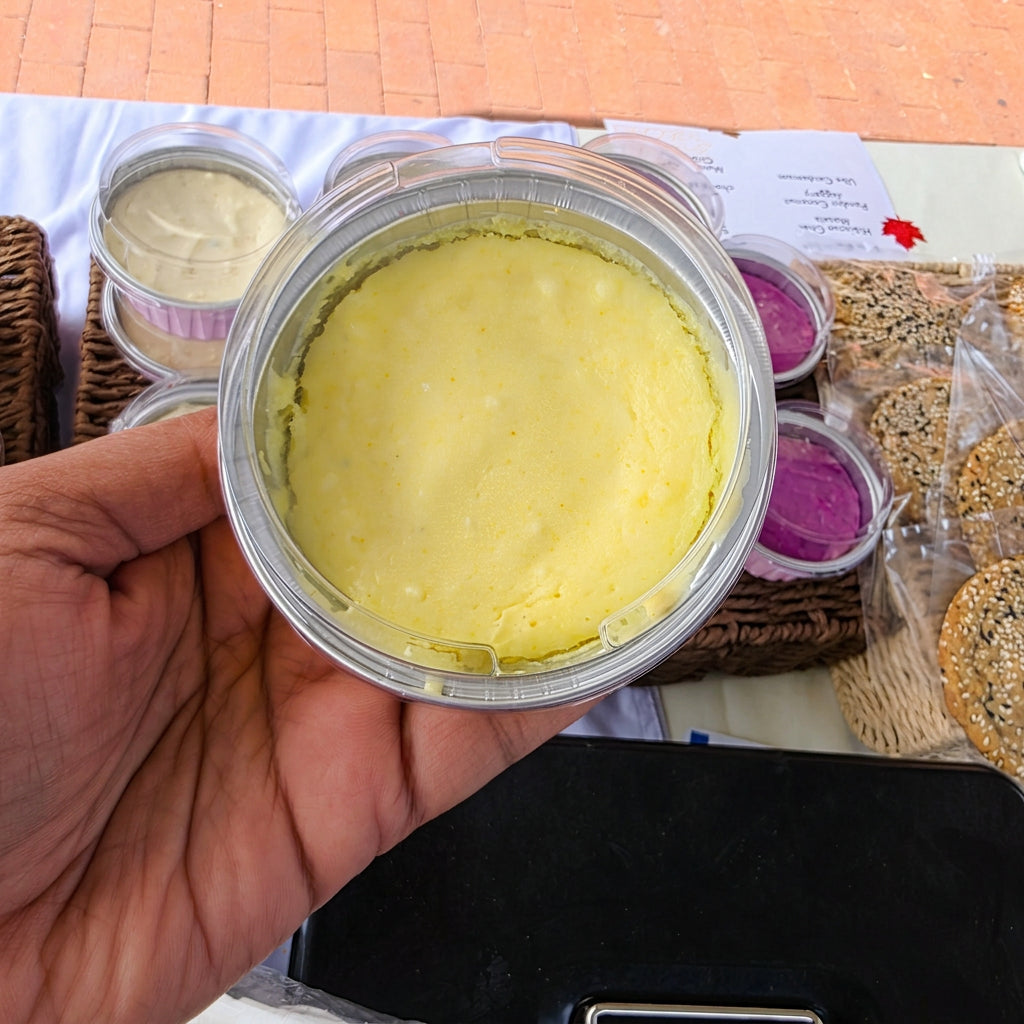 Yuzu Black Salt Mini Cheesecake