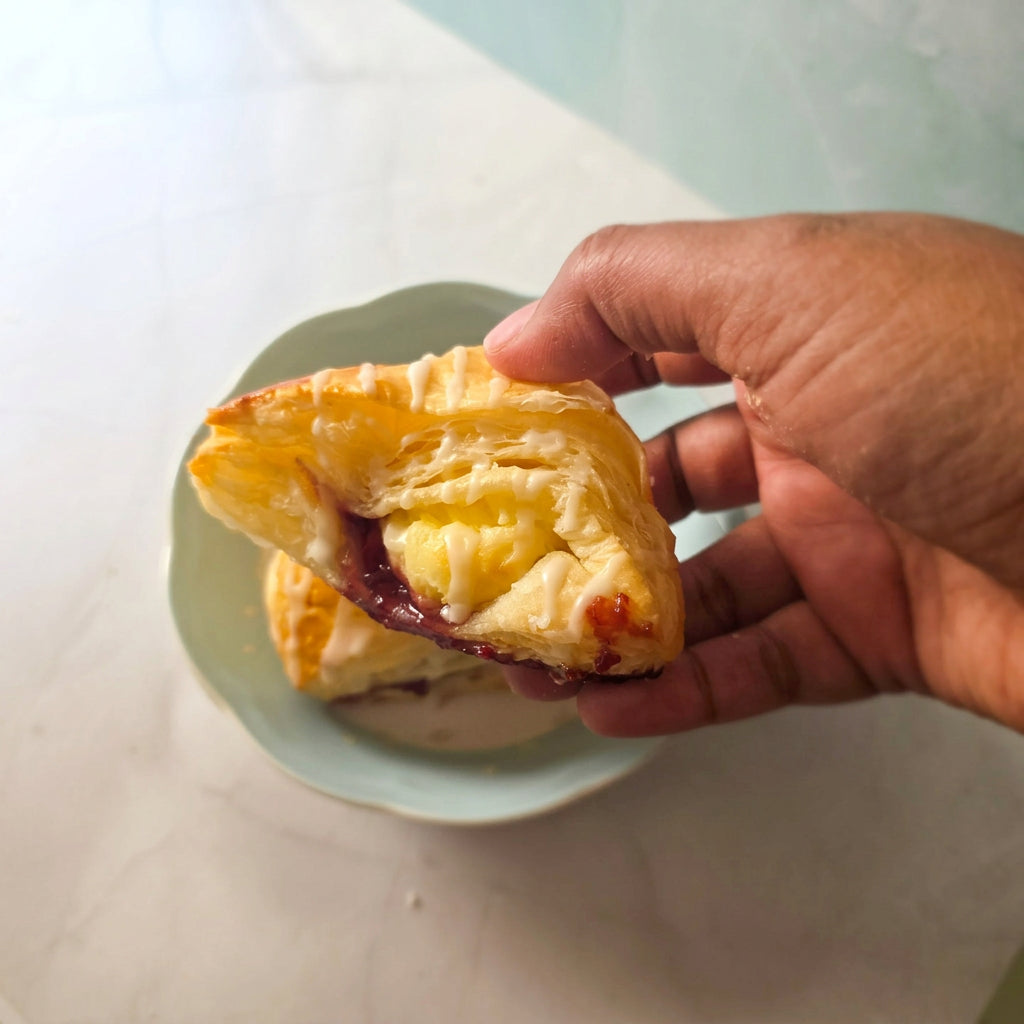 Yuzu Raspberry Jam Turnover