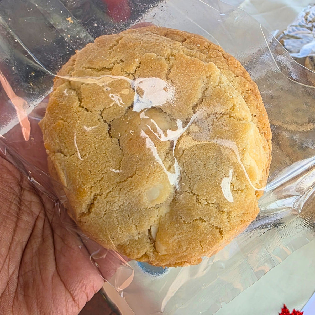 Mango White Chocolate Chip Cookie